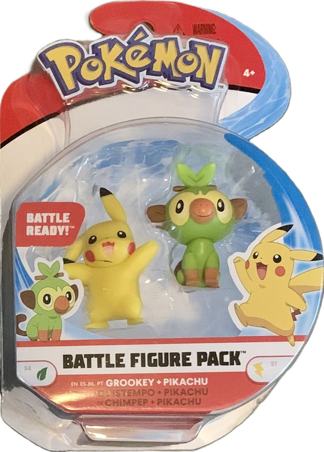 Pokémon Battle Figure Pack Pikach and Grookey