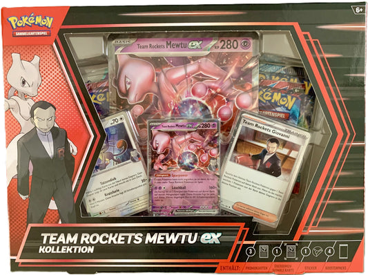 Pokémon Team Rockets Mewtu EX Kollektion