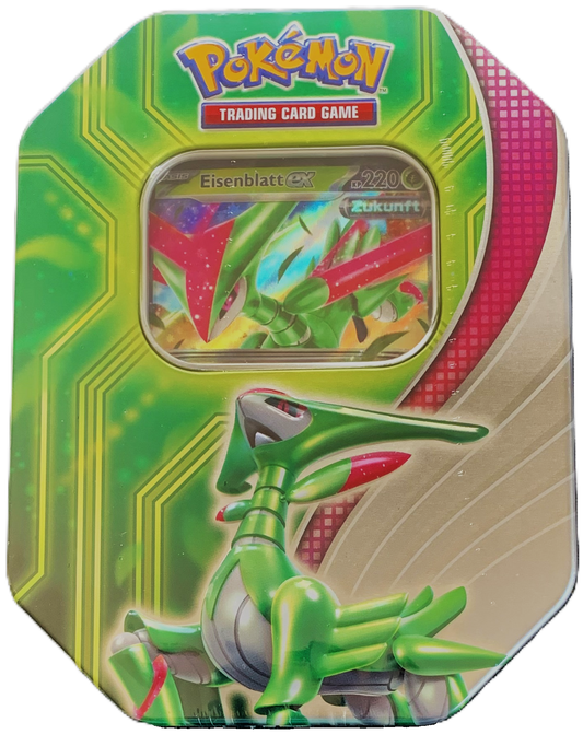 Pokémon Tin Box #113 Eisenblatt EX